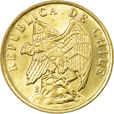Coin, Chile, 50 Centavos, 1979, AU(55-58), Aluminum-Bronze, KM:206a