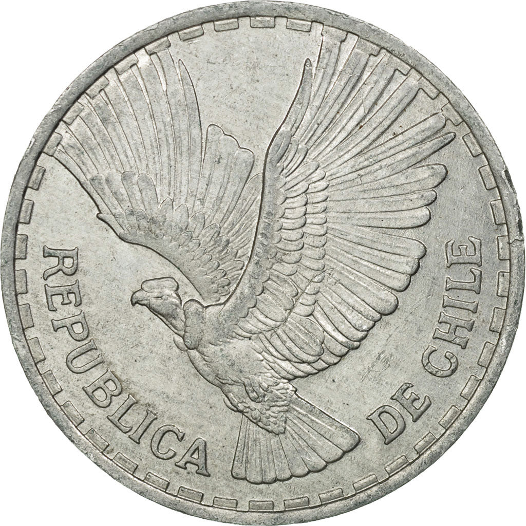 Monnaie, Chile, Centesimo, 1961, TTB, Aluminium, KM:189