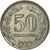 Monnaie, Argentine, 50 Centavos, 1959, TTB, Nickel Clad Steel, KM:56