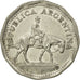 Coin, Argentina, 10 Pesos, 1967, EF(40-45), Nickel Clad Steel, KM:60