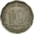 Monnaie, Argentine, 10 Pesos, 1966, TTB, Nickel Clad Steel, KM:62
