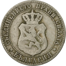 Coin, Bulgaria, Ferdinand I, 20 Stotinki, 1888, VF(30-35), Copper-nickel, KM:11