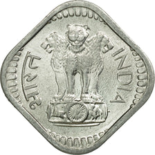 Coin, INDIA-REPUBLIC, 5 Paise, 1977, AU(55-58), Aluminum, KM:18.6