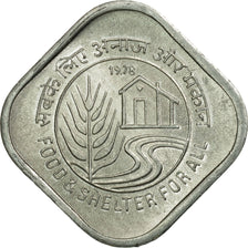 Monnaie, INDIA-REPUBLIC, 5 Paise, 1978, SUP, Aluminium, KM:21