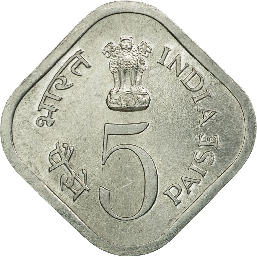 Monnaie, INDIA-REPUBLIC, 5 Paise, 1978, SUP, Aluminium, KM:21