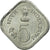 Monnaie, INDIA-REPUBLIC, 5 Paise, 1977, TTB, Aluminium, KM:20