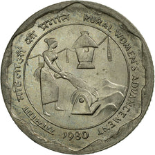 Moneta, REPUBBLICA DELL’INDIA, 25 Paise, 1980, BB, Rame-nichel, KM:50