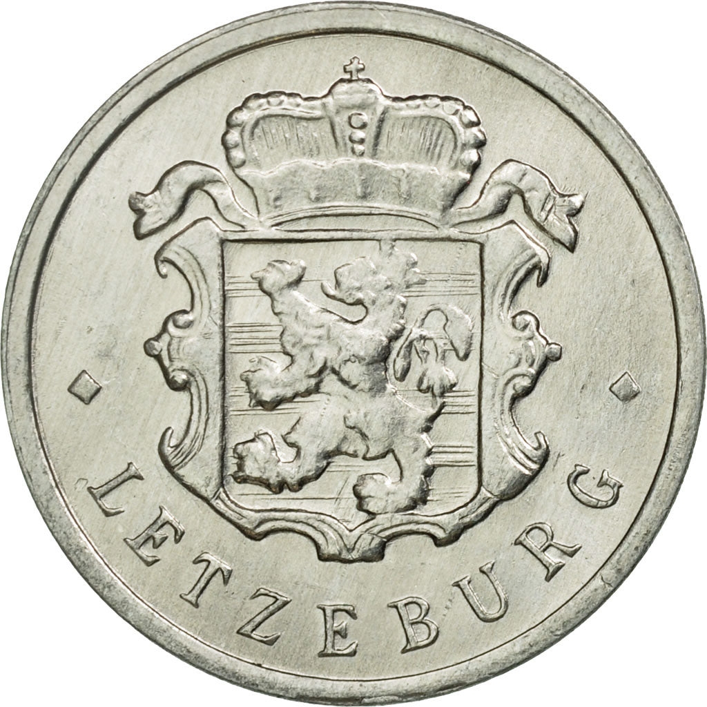 Coin, Luxembourg, Jean, 25 Centimes, 1972, AU(55-58), Aluminum, KM:45a.1