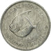 Munten, Singapur, 5 Cents, 1971, Singapore Mint, ZF, Aluminium, KM:8