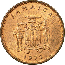 Coin, Jamaica, Elizabeth II, Cent, 1972, Franklin Mint, EF(40-45), Bronze, KM:52