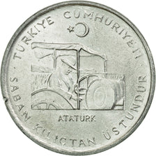 Coin, Turkey, 10 Kurus, 1975, EF(40-45), Aluminum, KM:891a