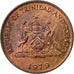 Coin, TRINIDAD & TOBAGO, Cent, 1979, Franklin Mint, EF(40-45), Bronze, KM:29