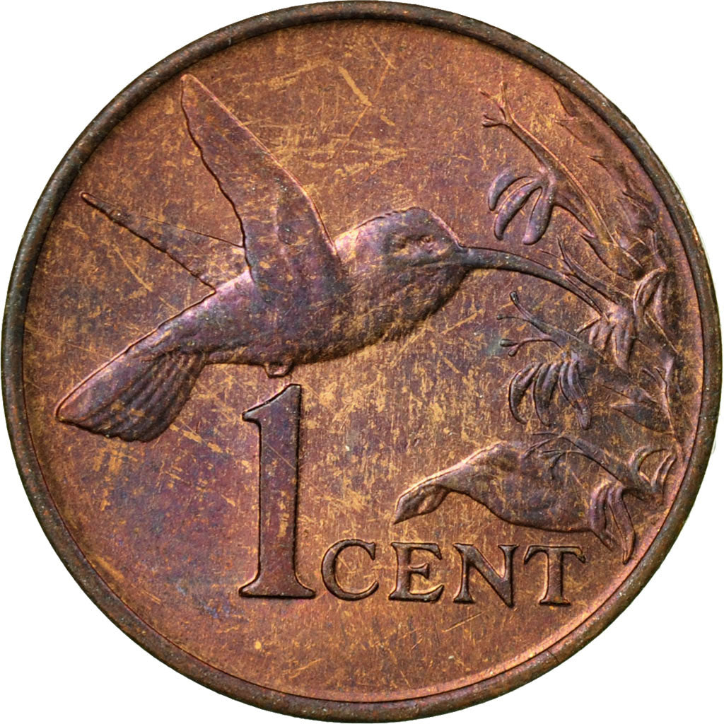Coin, TRINIDAD & TOBAGO, Cent, 1979, Franklin Mint, EF(40-45), Bronze, KM:29