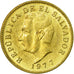 Moneta, El Salvador, Centavo, 1977, Sherritt, EF(40-45), Mosiądz, KM:135.2