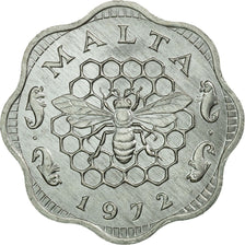 Coin, Malta, 3 Mils, 1972, British Royal Mint, AU(55-58), Aluminum, KM:6