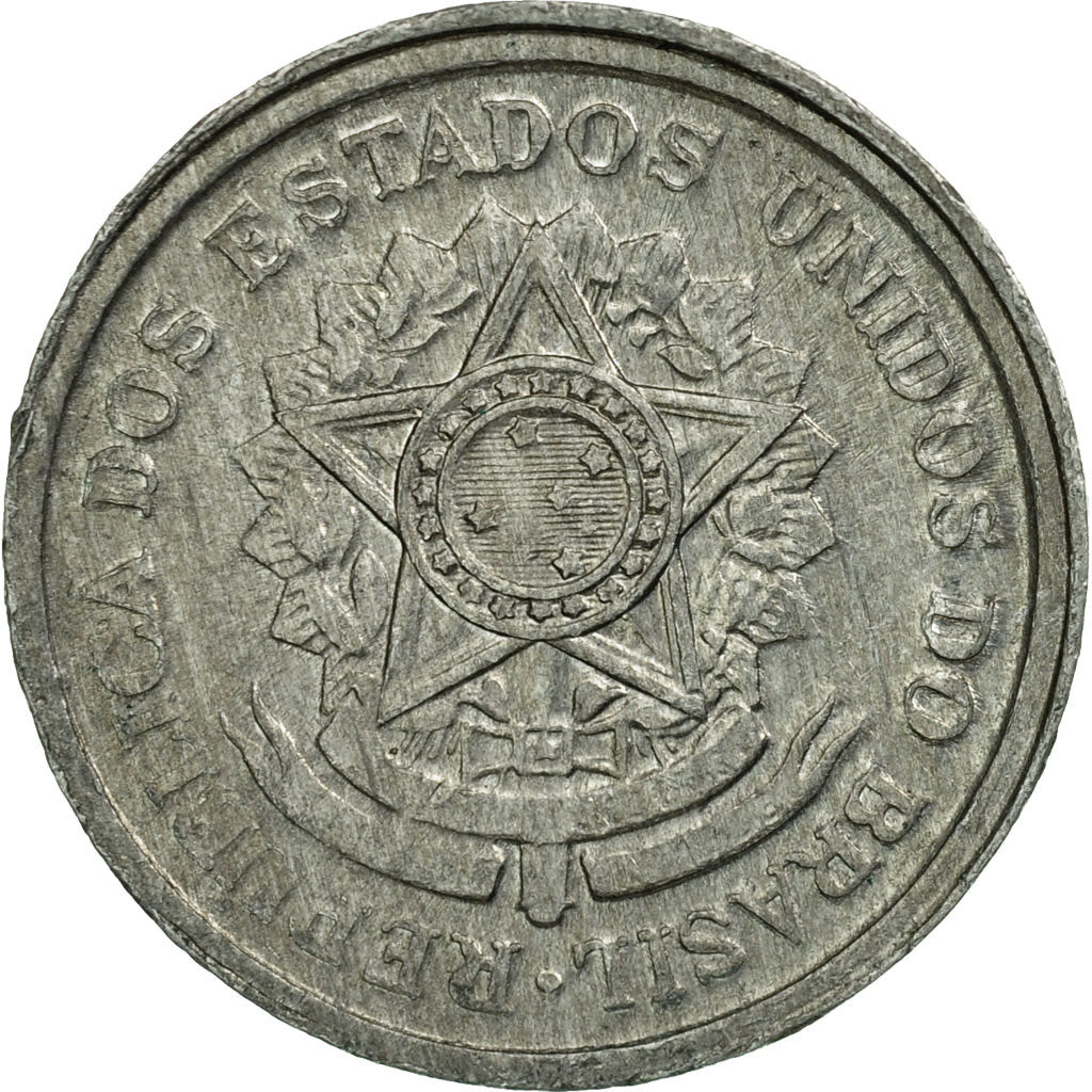 Coin, Brazil, 50 Centavos, 1959, VF(30-35), Aluminum, KM:569