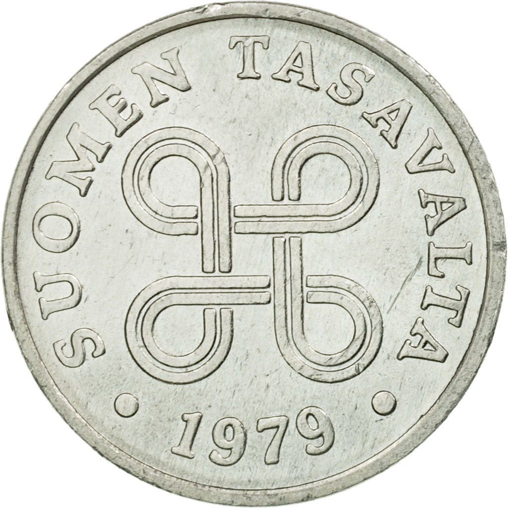 Coin, Finland, Penni, 1979, EF(40-45), Aluminum, KM:44a