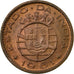 Coin, INDIA-PORTUGUESE, 10 Centavos, 1961, EF(40-45), Bronze, KM:30