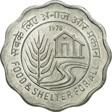 Coin, INDIA-REPUBLIC, 10 Paise, 1978, EF(40-45), Aluminum, KM:32