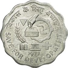 Monnaie, INDIA-REPUBLIC, 10 Paise, 1977, TTB, Aluminium, KM:31