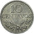 Coin, Portugal, 10 Centavos, 1976, EF(40-45), Aluminum, KM:594