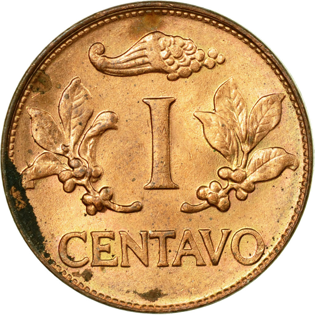 Monnaie, Colombie, Centavo, 1969, TB+, Copper Clad Steel, KM:205a