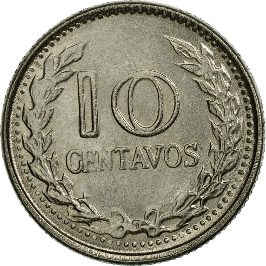 Monnaie, Colombie, 10 Centavos, 1973, TTB, Nickel Clad Steel, KM:253