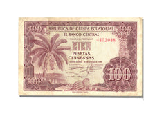 Equatorial Guinea, 100 Pesetas Guineanas, 1969, KM #1, 1969-10-12, EF(40-45),...