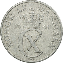 Monnaie, Danemark, Christian X, 2 Öre, 1941, Copenhagen, TTB, Aluminium, KM:833