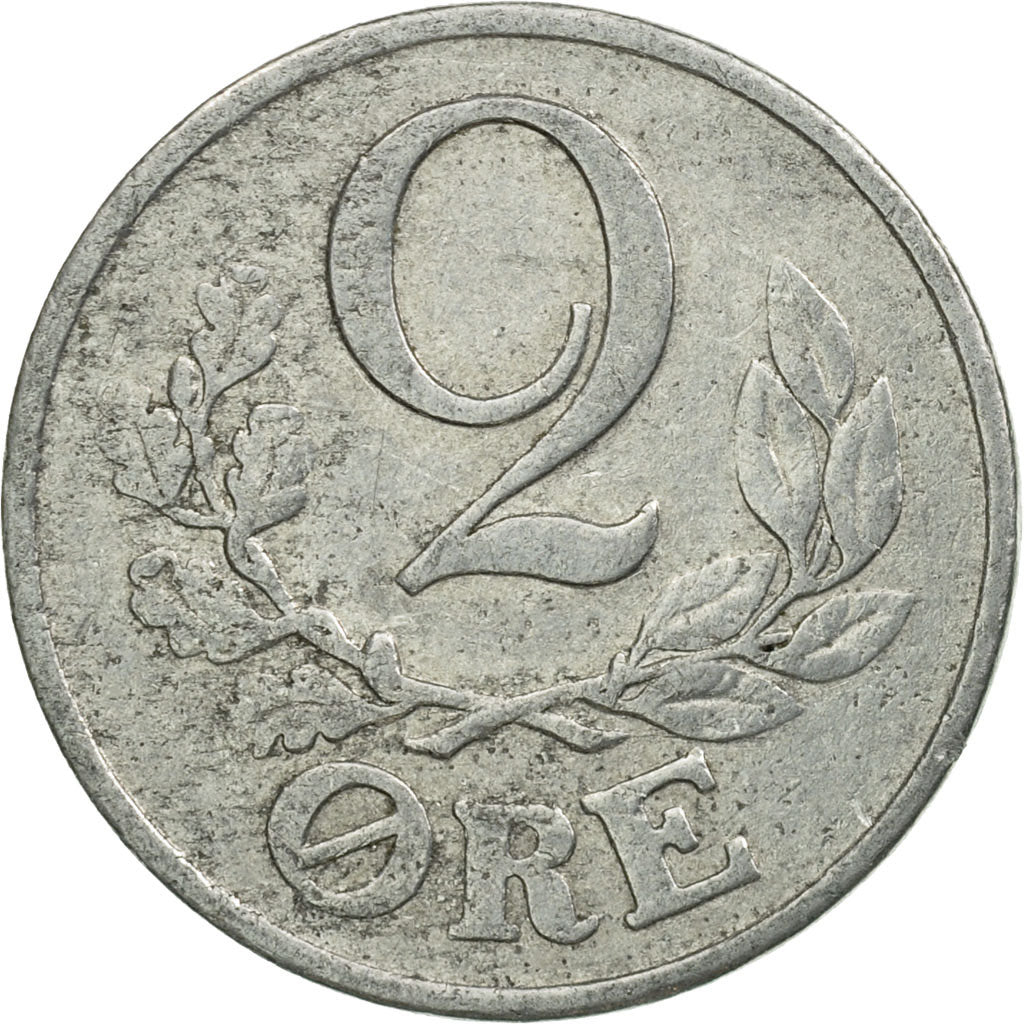 Monnaie, Danemark, Christian X, 2 Öre, 1941, Copenhagen, TTB, Aluminium, KM:833