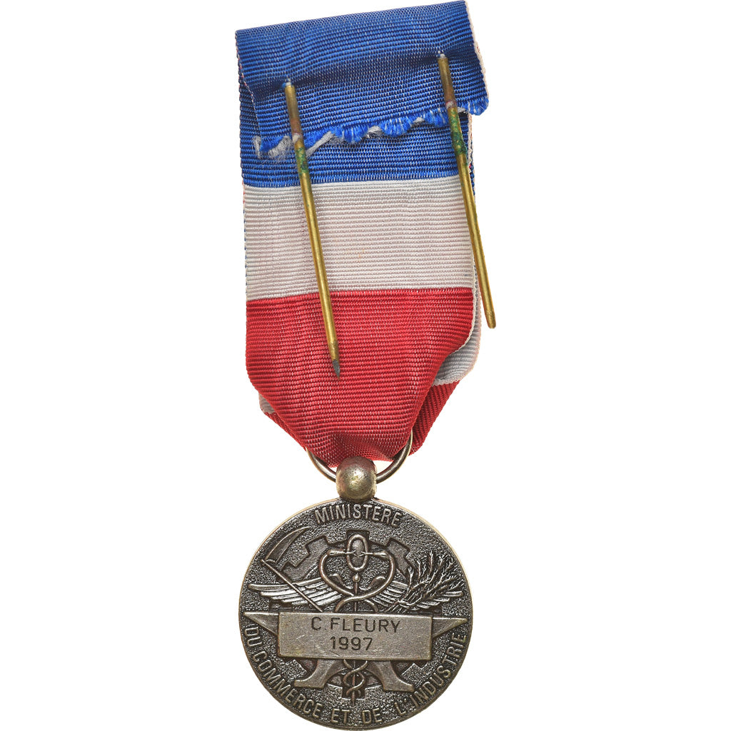 France, Ministère du Commerce et de l'Industrie, Medal, 1997, Uncirculated