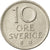 Coin, Sweden, Gustaf VI, 10 Öre, 1966, EF(40-45), Copper-nickel, KM:835