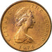 Monnaie, Isle of Man, Elizabeth II, Penny, 1976, Pobjoy Mint, TTB, Bronze, KM:33