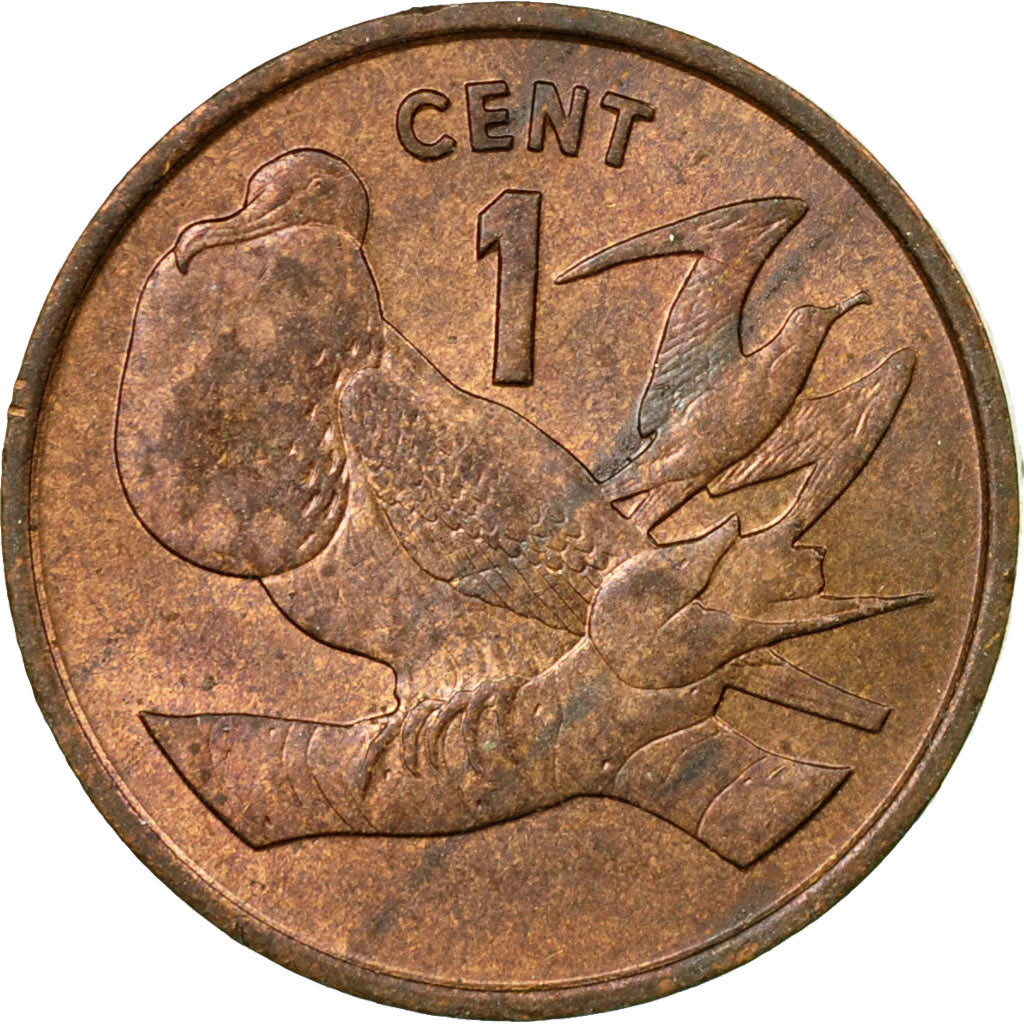 Coin, Kiribati, Cent, 1979, British Royal Mint, EF(40-45), Bronze, KM:1