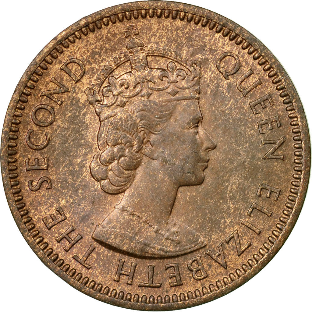 Moneta, Cypr, 3 Mils, 1955, EF(40-45), Bronze, KM:33