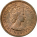 Moneta, Cypr, 3 Mils, 1955, EF(40-45), Bronze, KM:33