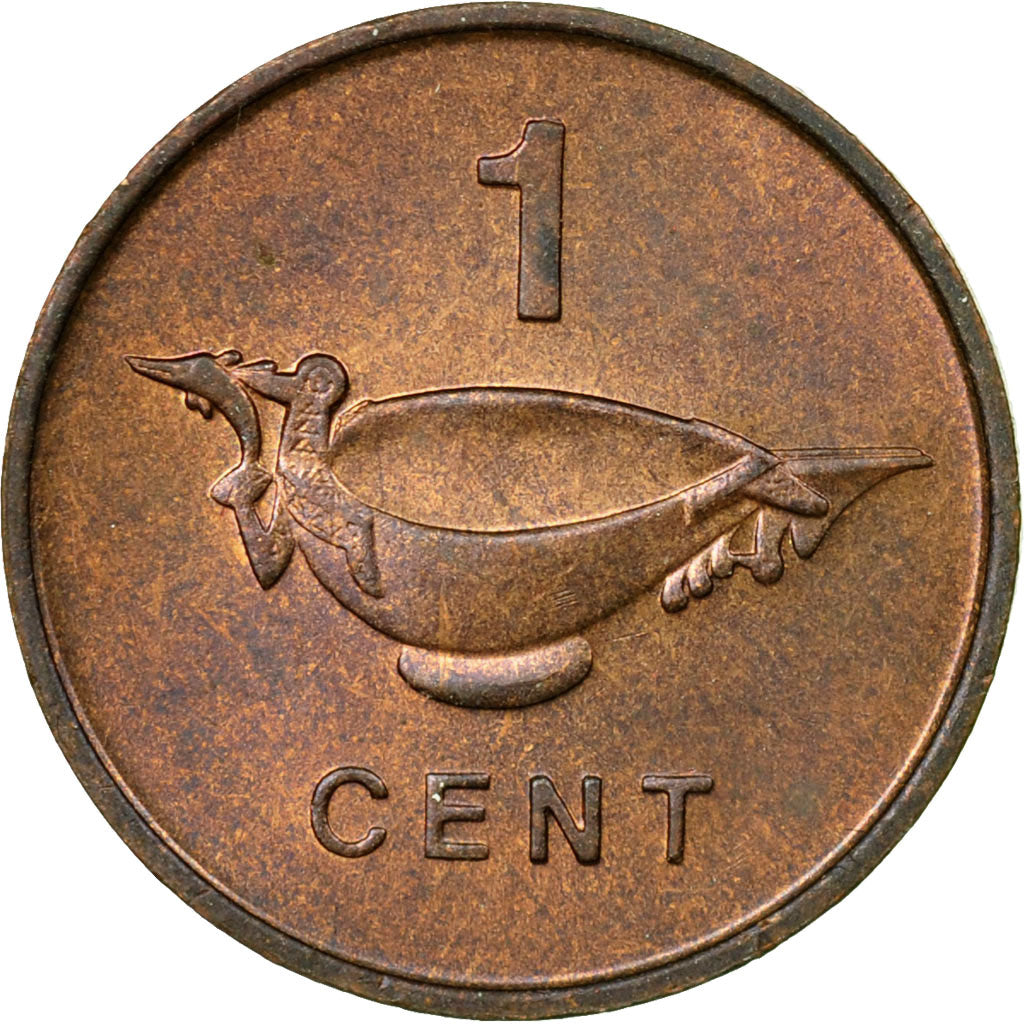 Monnaie, Îles Salomon, Elizabeth II, Cent, 1977, TTB, Bronze, KM:1