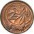 Munten, Australië, Elizabeth II, 2 Cents, 1980, ZF, Bronze, KM:63