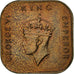 Coin, MALAYA, Cent, 1941, EF(40-45), Bronze, KM:2