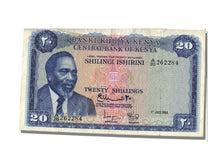 Kenya, 20 Schillings, 1968, 1968-07-01, VF(30-35)