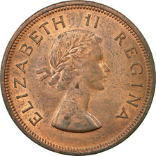 Coin, South Africa, Elizabeth II, Penny, 1959, EF(40-45), Bronze, KM:46
