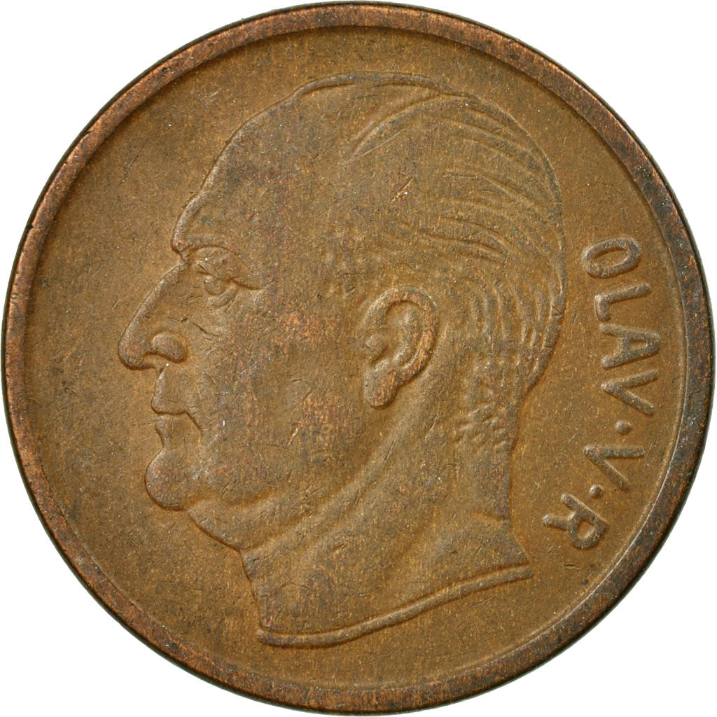 Monnaie, Norvège, Olav V, 5 Öre, 1964, TTB, Bronze, KM:405