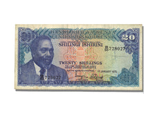 Kenya, 20 Schillings, 1975, 1975-01-01, EF(40-45)
