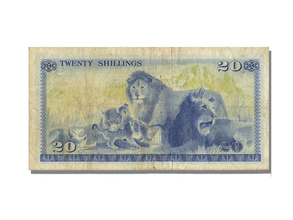 Kenya, 20 Schillings, 1975, 1975-01-01, EF(40-45)