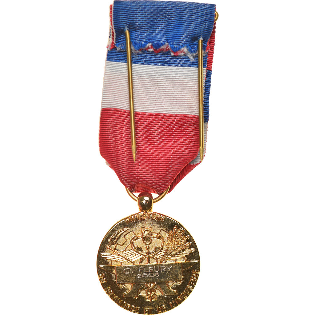 France, Ministère du Commerce et de l'Industrie, Medal, 2008, Uncirculated