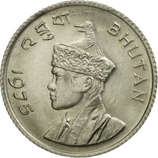 Coin, Bhutan, 25 Chetrums, 1975, EF(40-45), Copper-nickel, KM:40.2