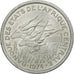 Coin, Central African States, Franc, 1974, Paris, AU(55-58), Aluminum, KM:8