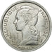 Coin, Réunion, 2 Francs, 1948, AU(55-58), Aluminum, KM:8