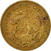 Moneta, Messico, 5 Centavos, 1969, Mexico City, MB+, Ottone, KM:426