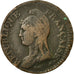 Coin, France, Dupré, Decime, AN 8, Strasbourg, VF(30-35), Bronze, KM:644.4